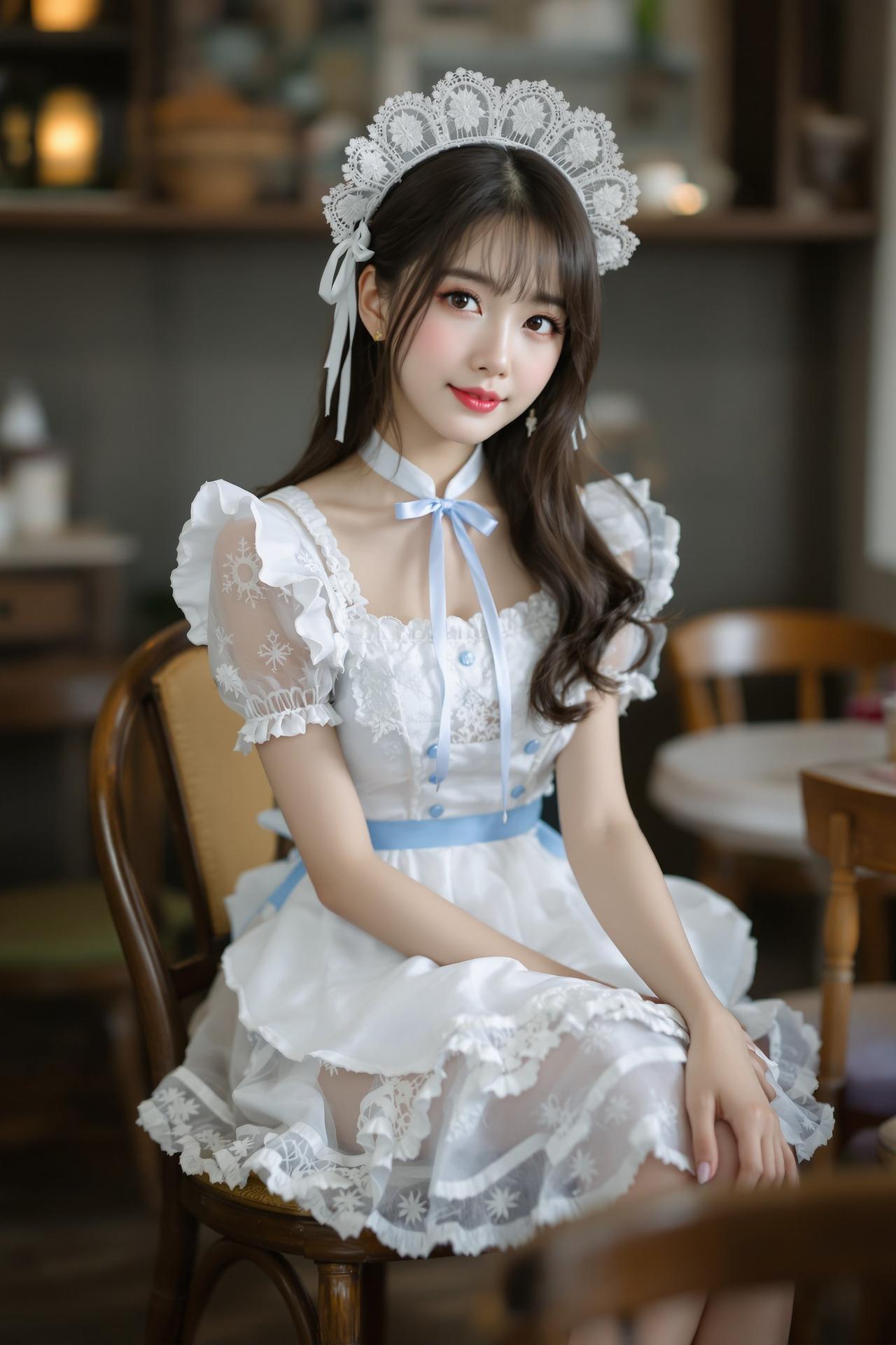 吃瓜福利-蕾丝甜心-女仆装写真作品